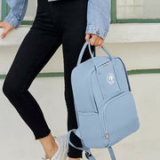 Large Capacity Laptop Backpack School Bookbag Travel Bag with Top Handle
