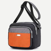 Casual Crossbody Nylon Bag for Women Multi-Pocket Waterproof Shoulder Purses