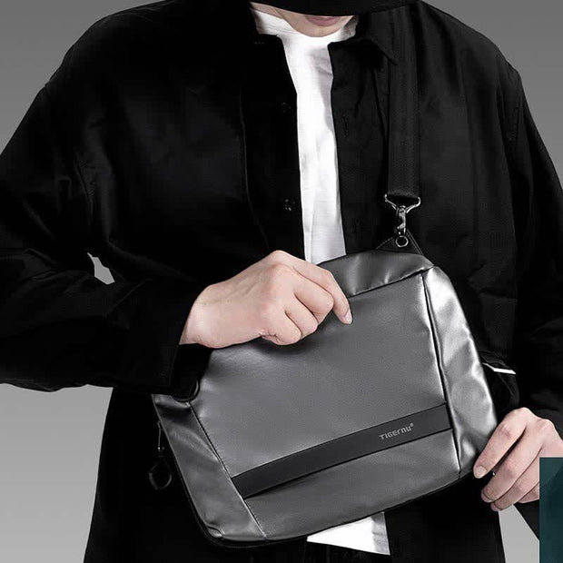 Men's Messenger Bag Water Resistant Fashion Crossbody Shoulder Purse