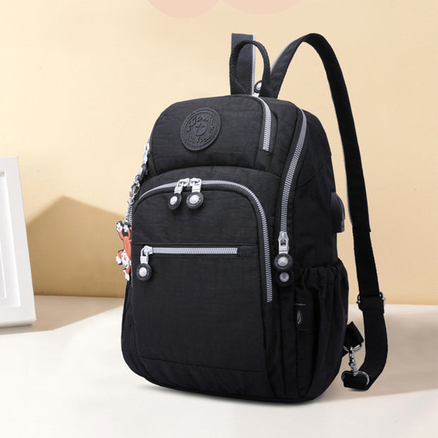 Multi-Pockets Women Small Backpack Convertible Shoulder Bag Everyday Use Sling Bag