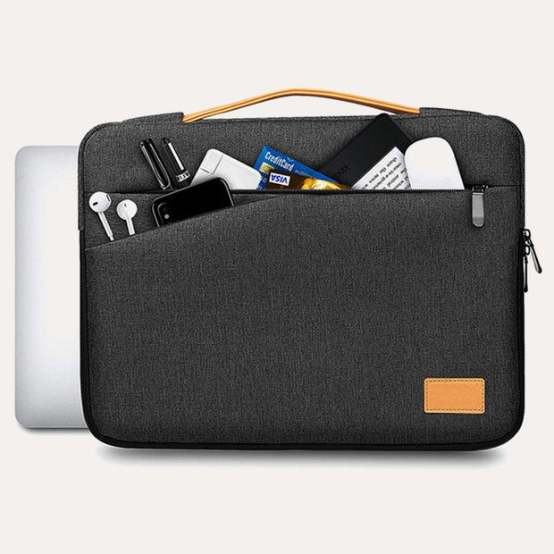 Waterproof Durable Slim Laptop Sleeve Handbag Tablet Briefcase with Top Handle