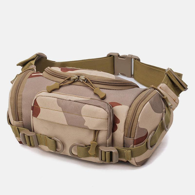 Multifunctional Large Capacity Camo Military Waist Bag