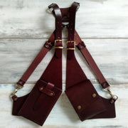Limited Stock: PU Leather Phone Shoulder Holster with Adjustable Straps