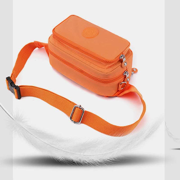 Lightweight Waterproof Waist Bag for Women with Crossbody Strap