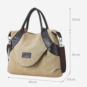Large Capacity British Style Casual Handbag