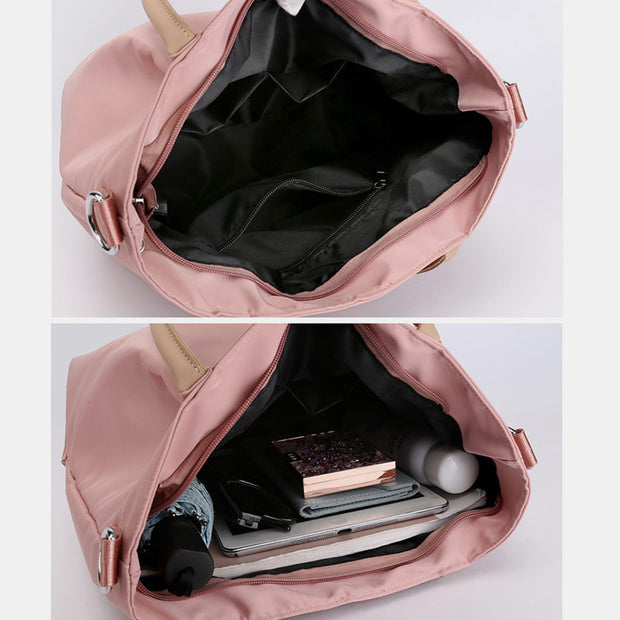 Large Capacity Lightweight Waterproof Casual College Style Handbag Crossbody Bag