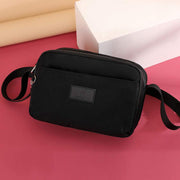 Lightweight Water Resistant Mulit Pocket Nylon Bag Crossbody Shoulder Bag