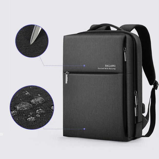 Laptop Backpack 15.6 Inch Business Travel College Backpack with USB Charging Port