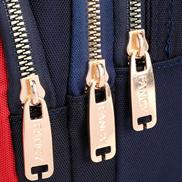 3 Way-Use Multi-Pocket Vintage Crossbody Bag With Earphone Hole