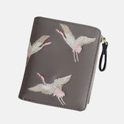 Embroidery Large Capacity Lightweight Bifold Wallet