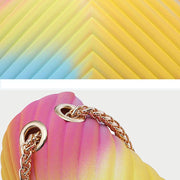 Rainbow Elegant Large Capacity Crossbody Bag