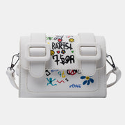 Graffiti Small Phone Purse Fashion Crossbody Shoulder Bag Handbag