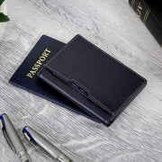 Genuine Leather Quick Access Card Holder Slim Front Pocket Wallet