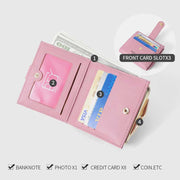 Kiss-lock Hand-hold Mini Wallet