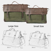 Messenger Bag For Men Canvas Casual Vintage Document Crossbody Handbag