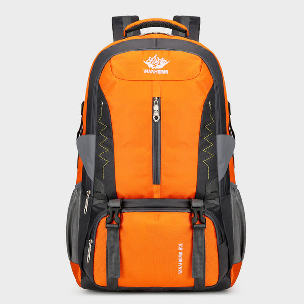 Backpack For Men Outdoor Mountaineering Hiking Lightweight Mult-Functional Backpack