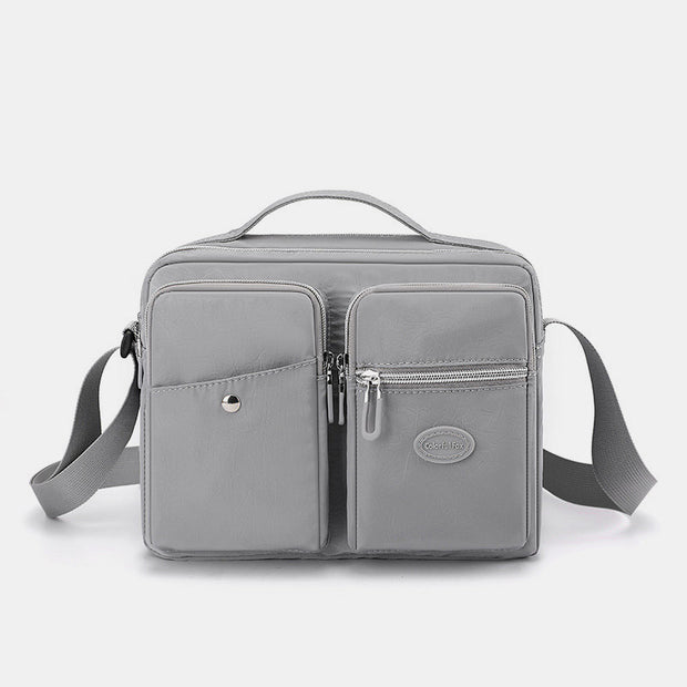 Lightweight Handbag Crossbody Purse Multi Pocket Travel Work Shoulder Messenger Bag