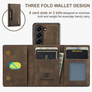 Samsung Fold Magnetic Card Case Protective Leather Phone Case