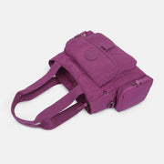 Women's Crossbody Bag Lightweight Multiple Pocket Zipper Nylon Shoulder Bag