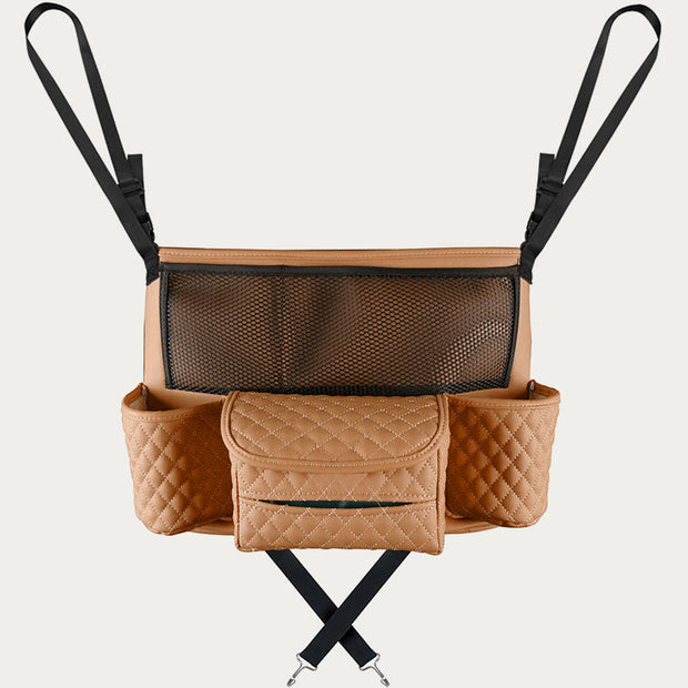 Car Pocket Handbag For Seat Back With Tissue Purse Holder