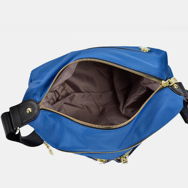Lightweight Waterproof Women Crossbody Purse Multi Pocket Shoulder Bag