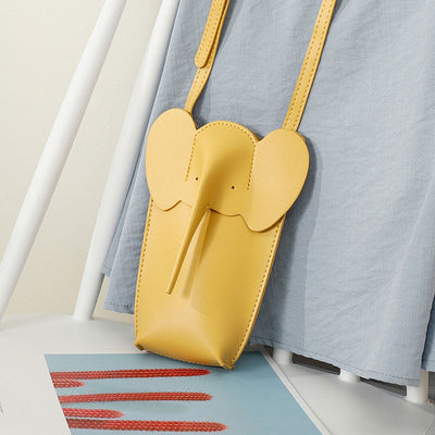 Cute Elephant Crossbody Phone Bag