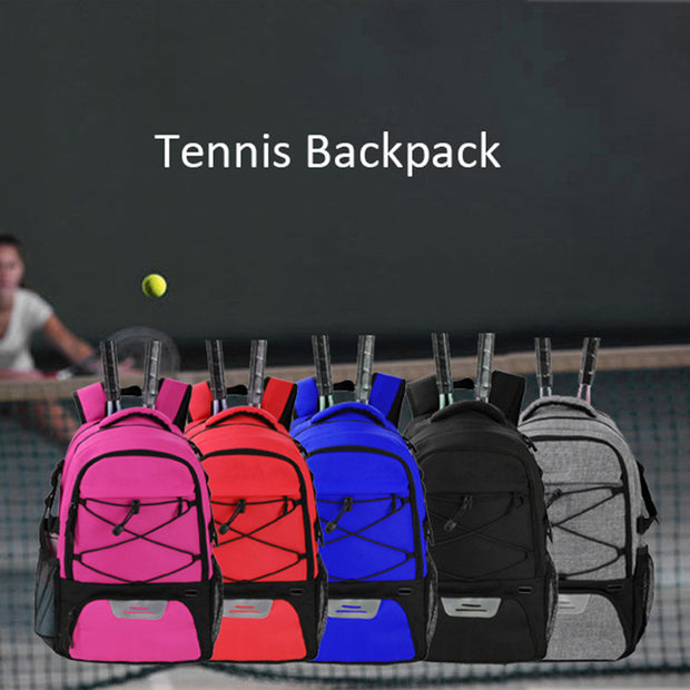 Sports Backpack Tennis Pickle Racket Bag Women Men Oxford Daypack