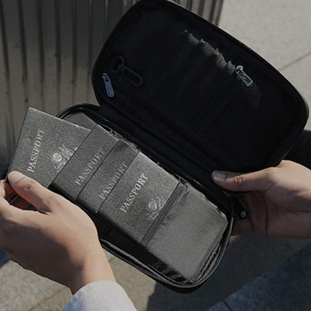 RFID Multifunctional Waterproof Passport Holder