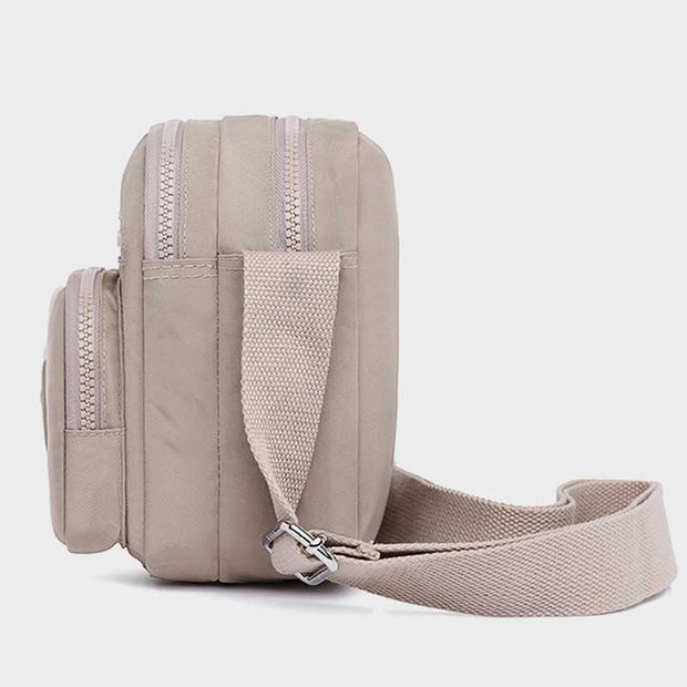 Waterproof Multi-Pocket Lightweight Crossbody Bag