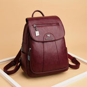 Small Backpack Purse for Women Soft PU Leather Casual Daypack Bags