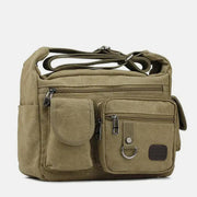 Wear-Resistant Large Capacity Vintage Crossbody Bag