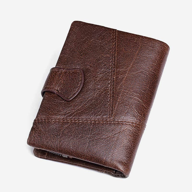 Vintgae Genuine Leather Large Capacity Wallet