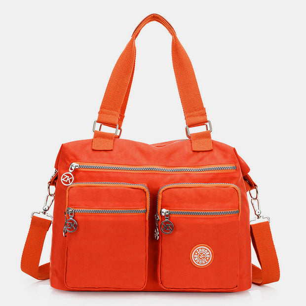 Multi-Pocket Waterproof Casual Handbag Crossbody Bag
