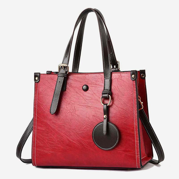 PU Handbag Crossbody Bag for Women Multi-compartment Tote Shoulder Bag Purse