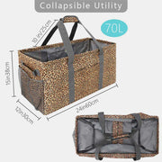 Storage Bag For Home Travel Foldable Clothing Clutter Storage Basket