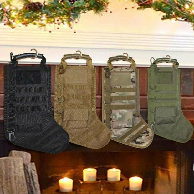 Tactical Christmas Stocking Bag Storage Bag