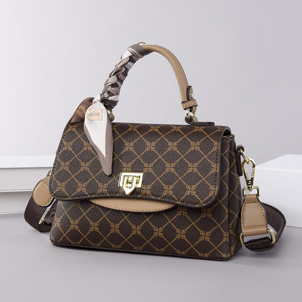 Top-Handle Bag for Women Fashion Vintage Carryall Satchel Crossbody Bag