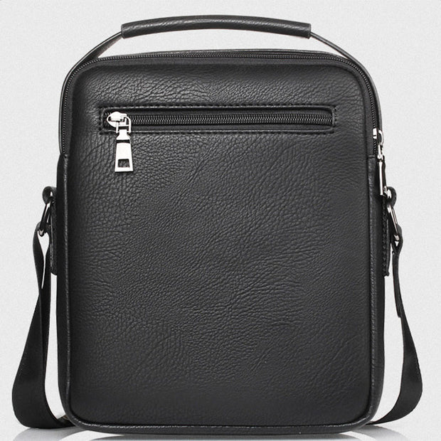 Messenger Bag for Men Casual PU Leather Crossbody Shoulder Bag