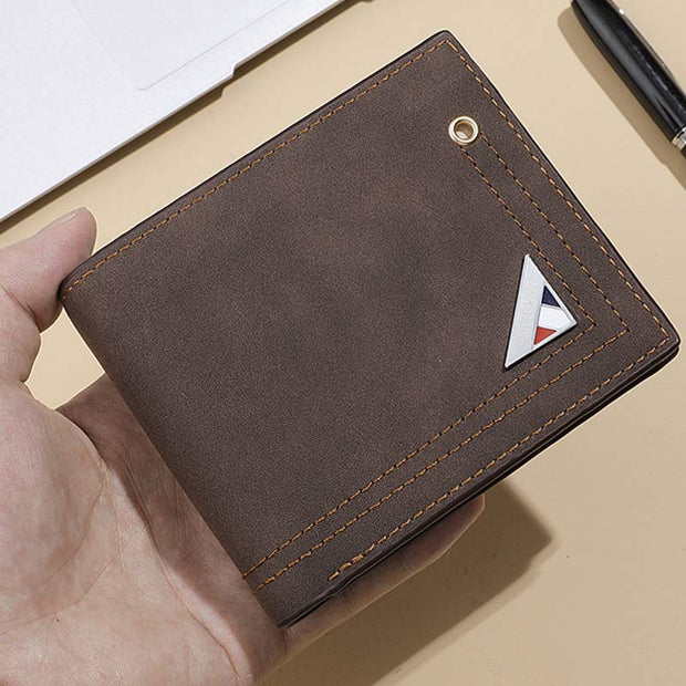 Men's Extra Capacity Slimfold Wallet Passcase Durable Wallets Card Holder