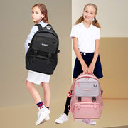 Waterproof Lightweight Girls Backpack Elementary School Bags Durable Child Bookbags