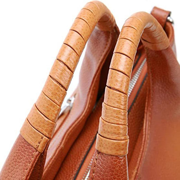 Tote Bag for Women Genuine Leather Leisure Daily Crossbody Bag