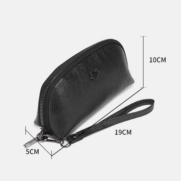 Zipper Smartphone Wristlet Vintage Wallet Handbag