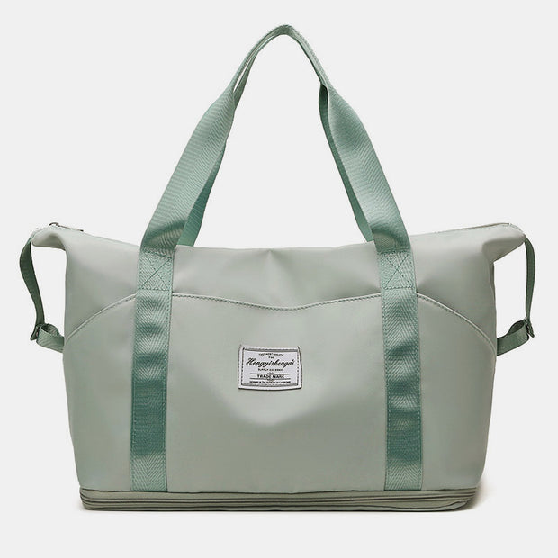 Waterproof Large Capacity Expandable Sport Storage Bag Handbag Duffel Bag
