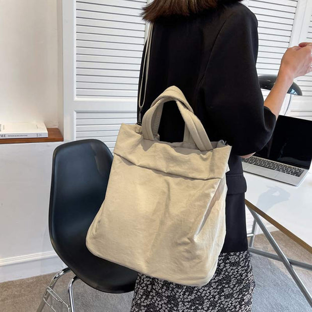 Lightweight Large Tote Handbag Casual Hobo Bag with Crossbody Strap