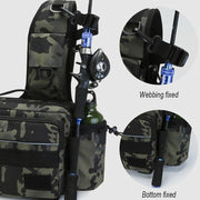 Multifunctional Large Capacity Waterproof Fishing Hiking Waist Bag Crossbody Bag