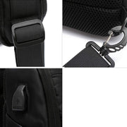 Sling Crossbody Backpack Shoulder Bag for Men with USB Charger Port