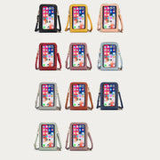 Phone Bag For Women Multiple Colors Touchable Daily Leather Clip