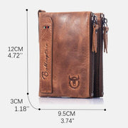 Genuine Leather Multifunctional Wallet