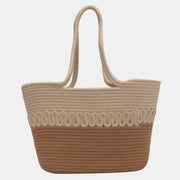 Tote Bag for Women Large Capacity Straw Beach Shoulder Bag