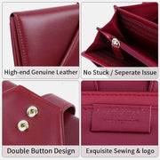 Retro Multi-Slot Genuine Leather Long Purse